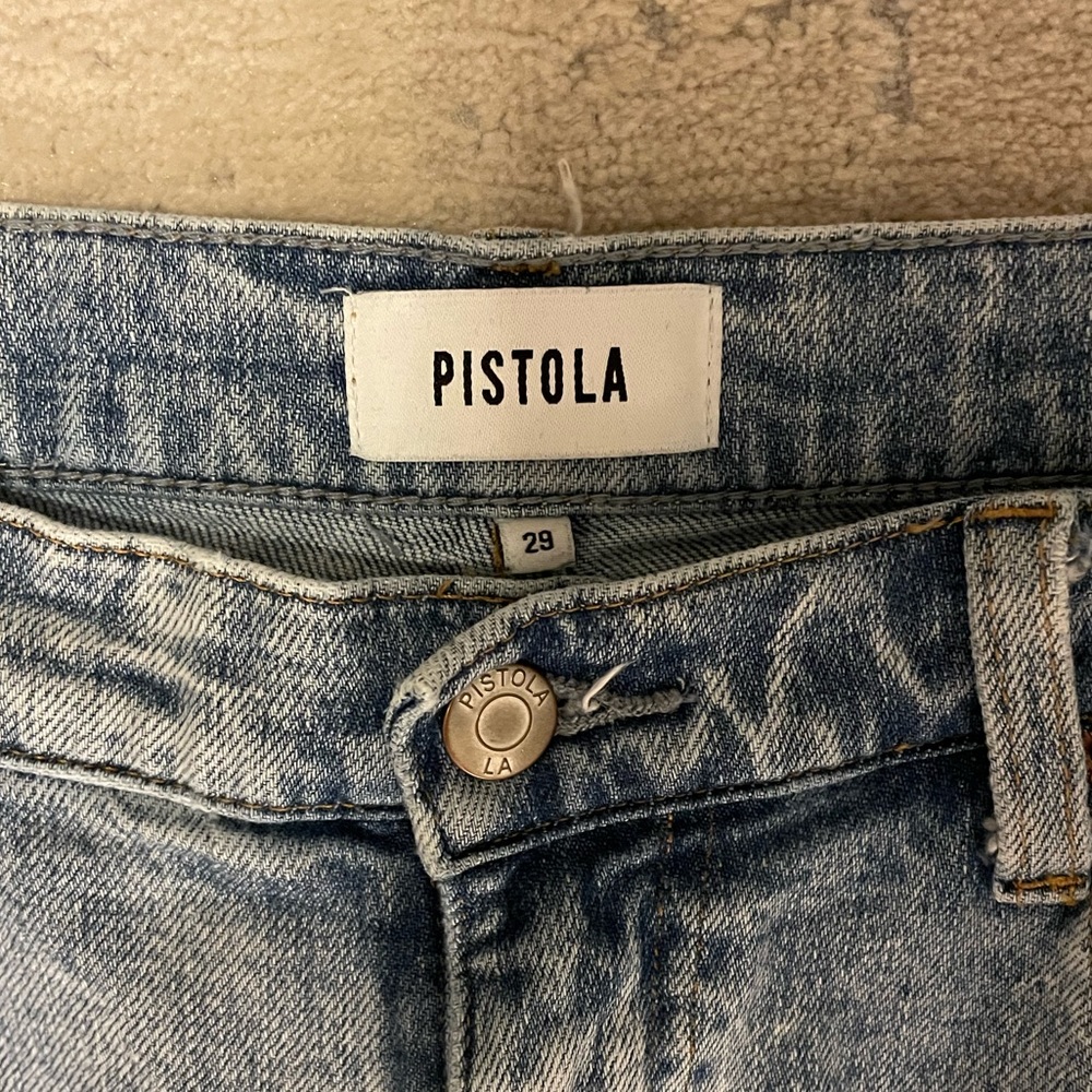 PISTOLA High Rise Split Hem Jeans - Picture 4 of 12